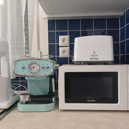 Garden House Kavala, Modern With Bbq, Motorcycle Parking & Access شقة
